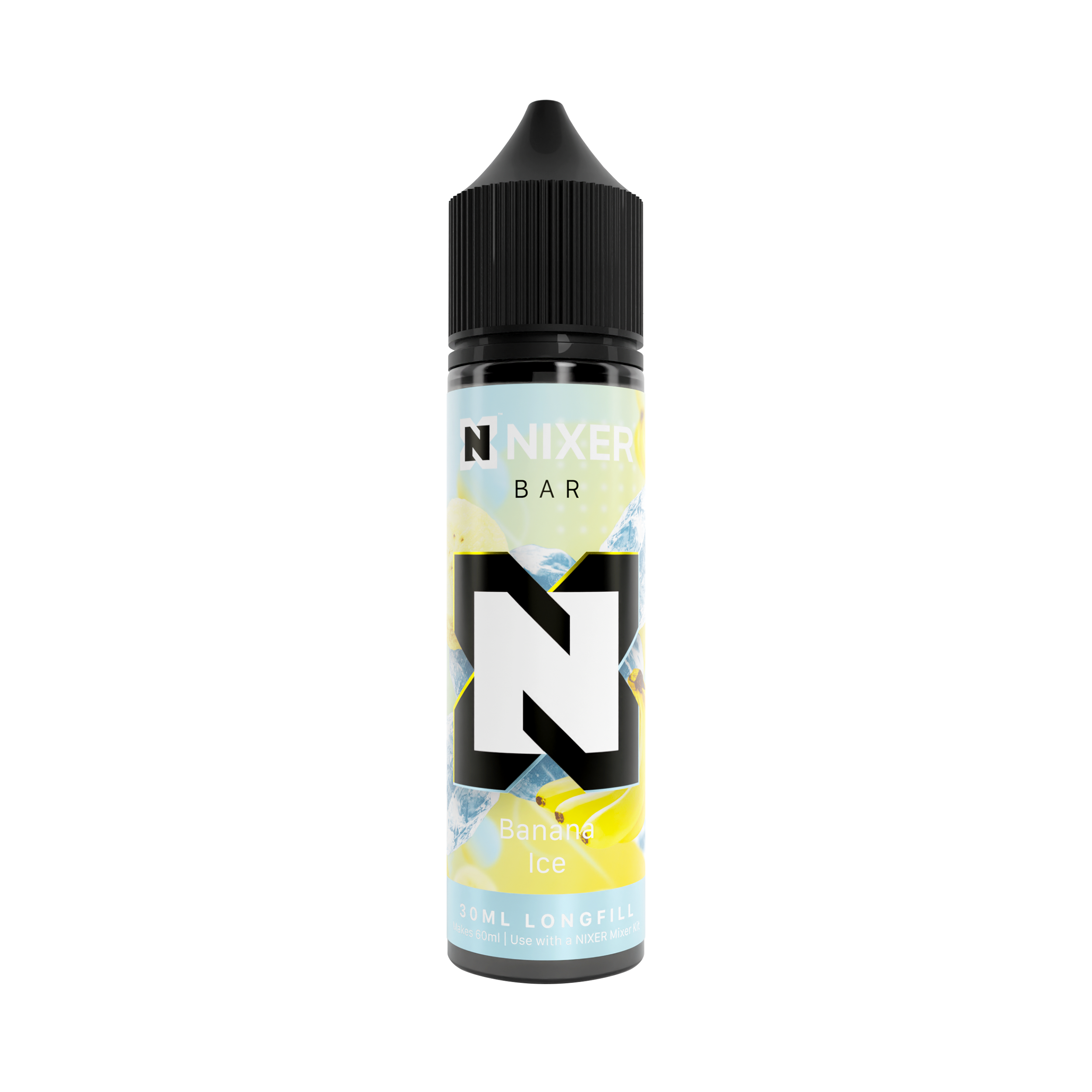 NIXER Bar - Banana Ice (Longfill)